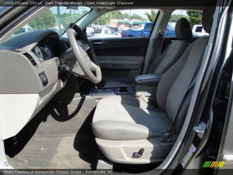 Dark Titanium Metallic / Dark Khaki/Light Graystone 2008 Chrysler 300 LX