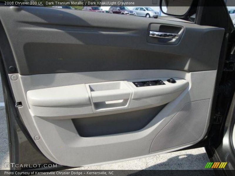 Dark Titanium Metallic / Dark Khaki/Light Graystone 2008 Chrysler 300 LX