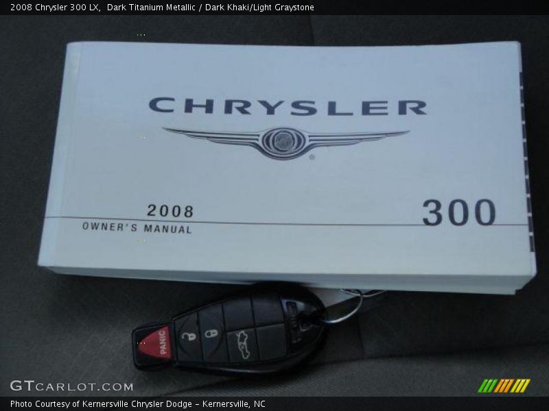 Dark Titanium Metallic / Dark Khaki/Light Graystone 2008 Chrysler 300 LX