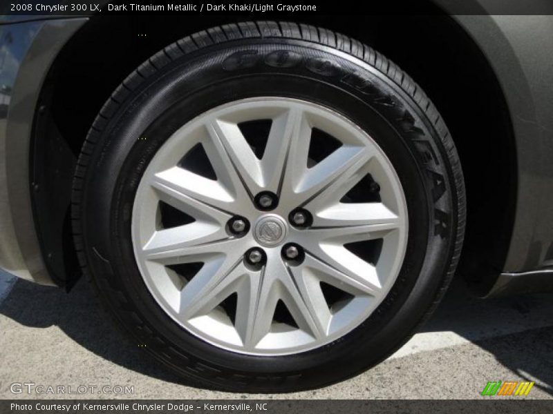 Dark Titanium Metallic / Dark Khaki/Light Graystone 2008 Chrysler 300 LX