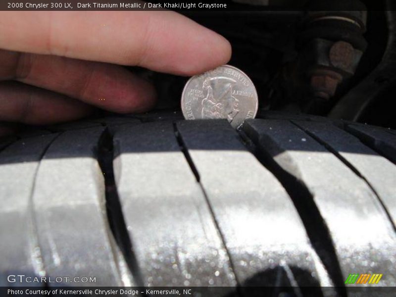 Dark Titanium Metallic / Dark Khaki/Light Graystone 2008 Chrysler 300 LX