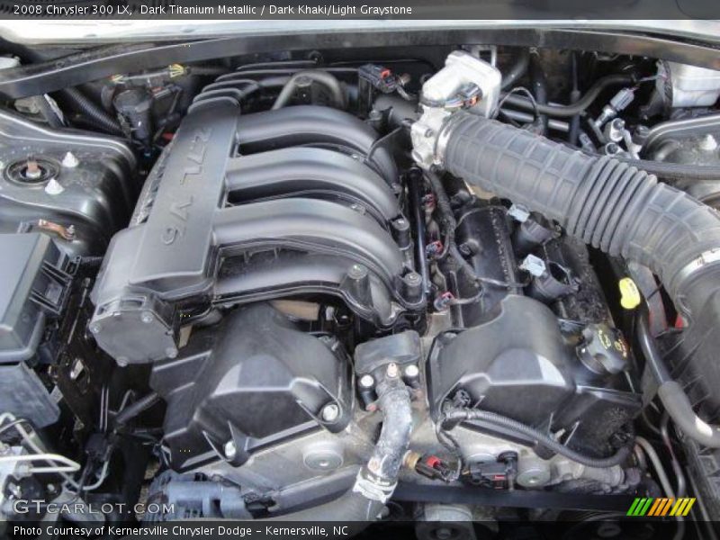 Dark Titanium Metallic / Dark Khaki/Light Graystone 2008 Chrysler 300 LX