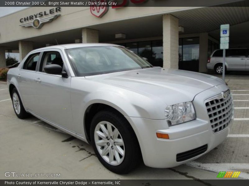 Bright Silver Metallic / Dark Slate Gray 2008 Chrysler 300 LX