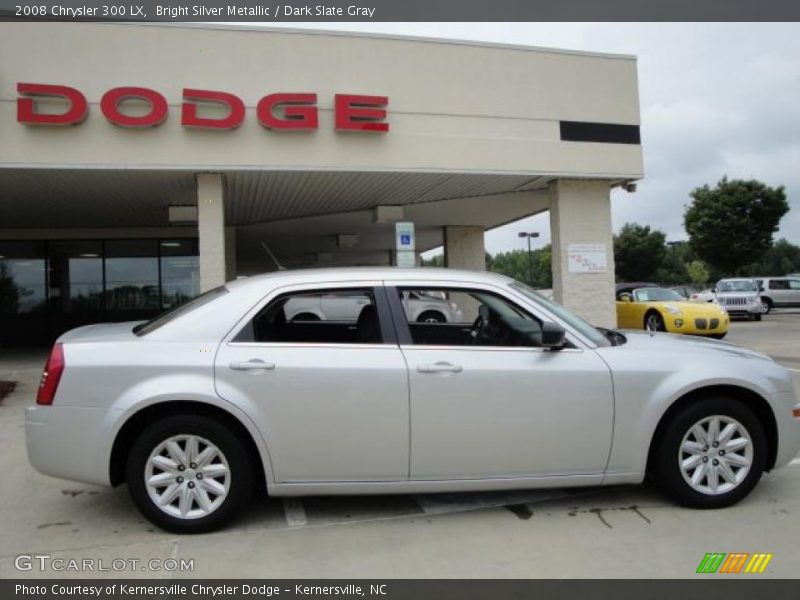 Bright Silver Metallic / Dark Slate Gray 2008 Chrysler 300 LX