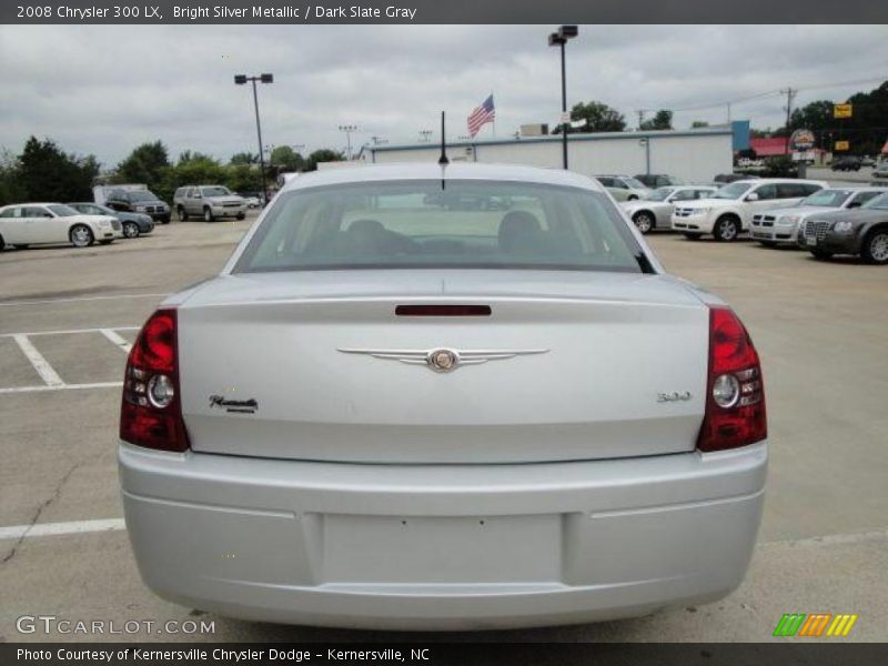 Bright Silver Metallic / Dark Slate Gray 2008 Chrysler 300 LX