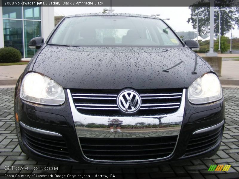 Black / Anthracite Black 2008 Volkswagen Jetta S Sedan