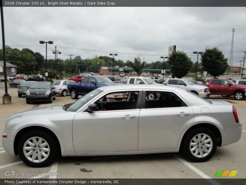 Bright Silver Metallic / Dark Slate Gray 2008 Chrysler 300 LX
