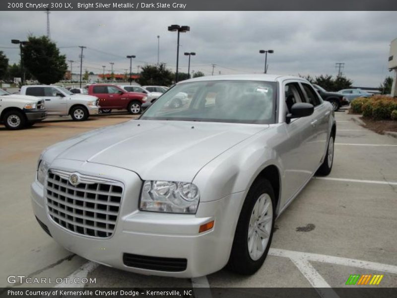 Bright Silver Metallic / Dark Slate Gray 2008 Chrysler 300 LX