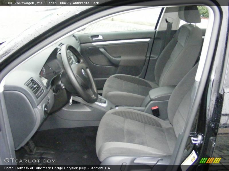 Black / Anthracite Black 2008 Volkswagen Jetta S Sedan