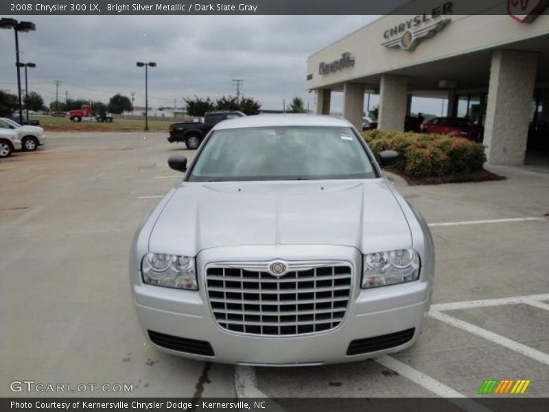 Bright Silver Metallic / Dark Slate Gray 2008 Chrysler 300 LX