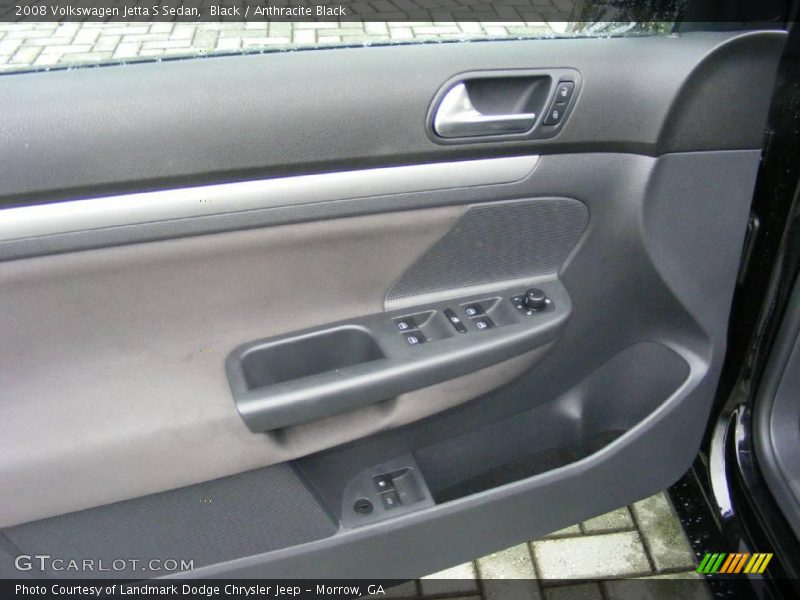 Black / Anthracite Black 2008 Volkswagen Jetta S Sedan