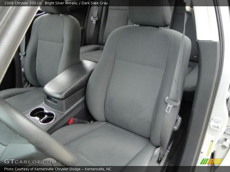Bright Silver Metallic / Dark Slate Gray 2008 Chrysler 300 LX