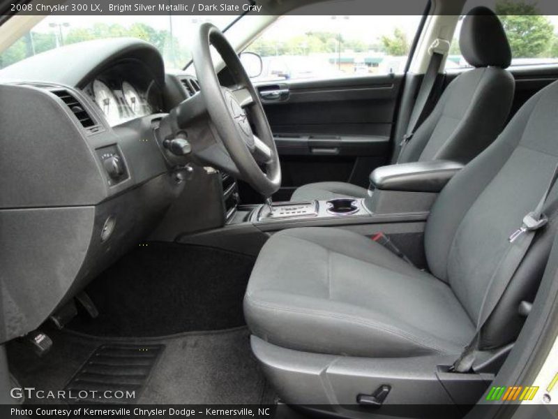 Bright Silver Metallic / Dark Slate Gray 2008 Chrysler 300 LX