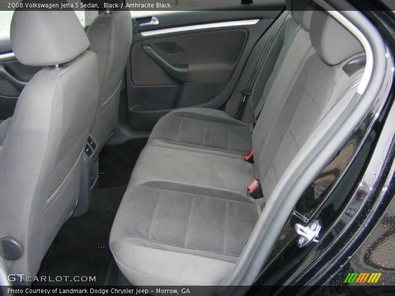 Black / Anthracite Black 2008 Volkswagen Jetta S Sedan