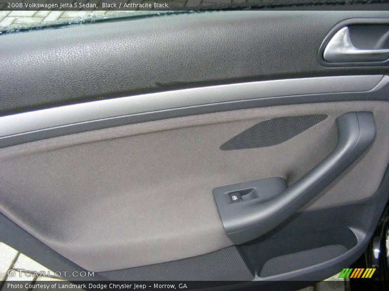 Black / Anthracite Black 2008 Volkswagen Jetta S Sedan
