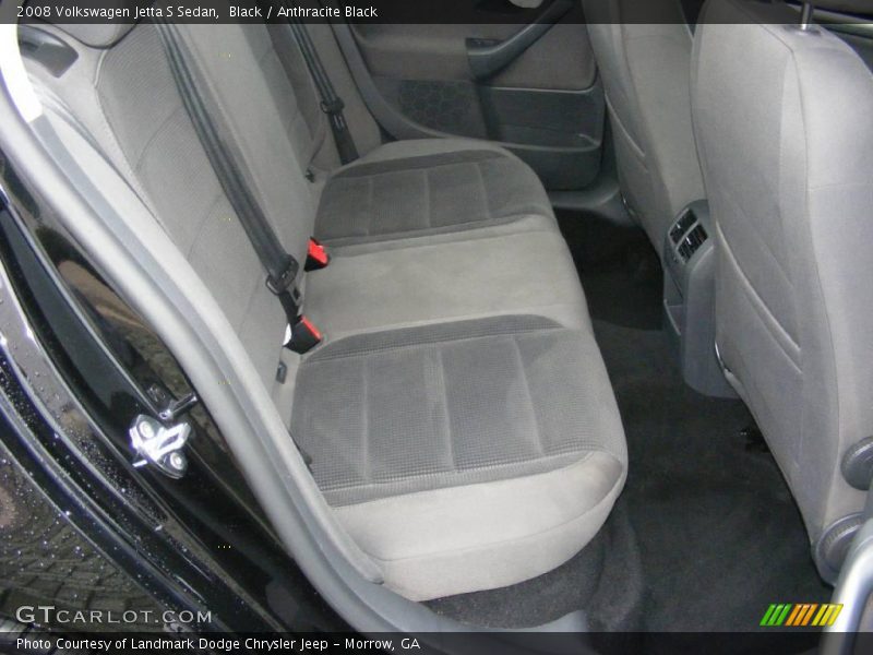 Black / Anthracite Black 2008 Volkswagen Jetta S Sedan