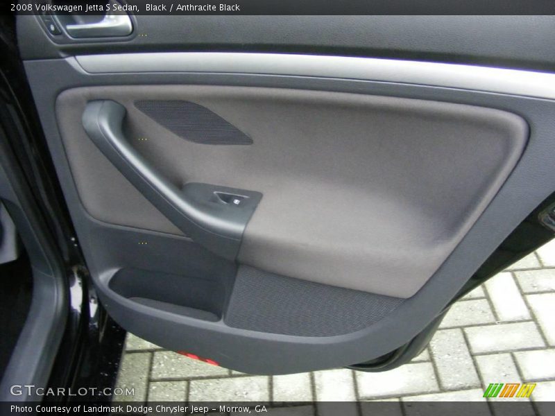 Black / Anthracite Black 2008 Volkswagen Jetta S Sedan