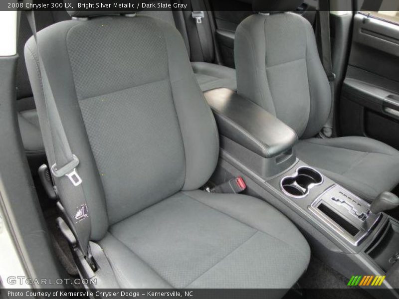 Bright Silver Metallic / Dark Slate Gray 2008 Chrysler 300 LX