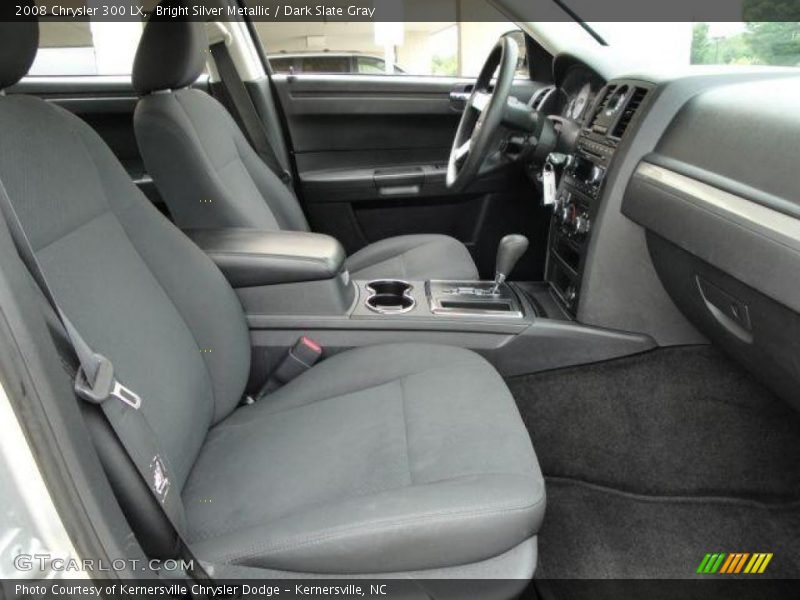Bright Silver Metallic / Dark Slate Gray 2008 Chrysler 300 LX