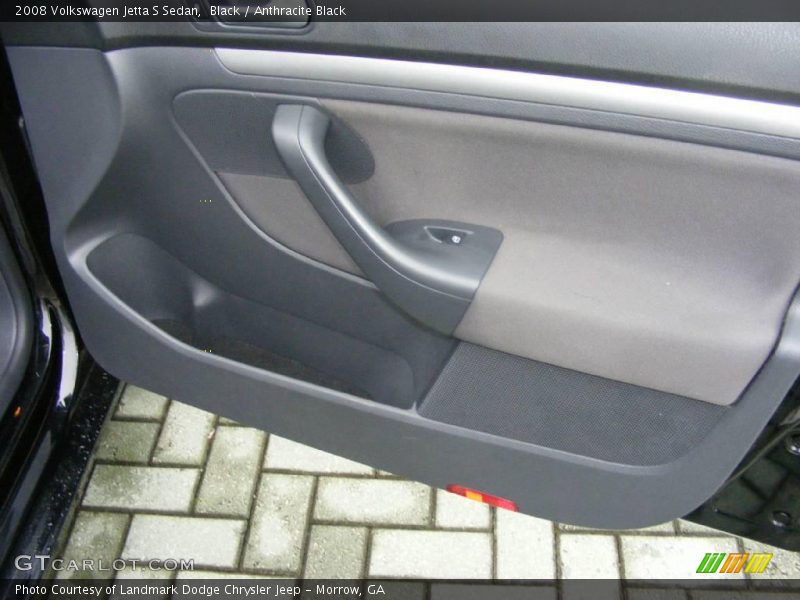 Black / Anthracite Black 2008 Volkswagen Jetta S Sedan