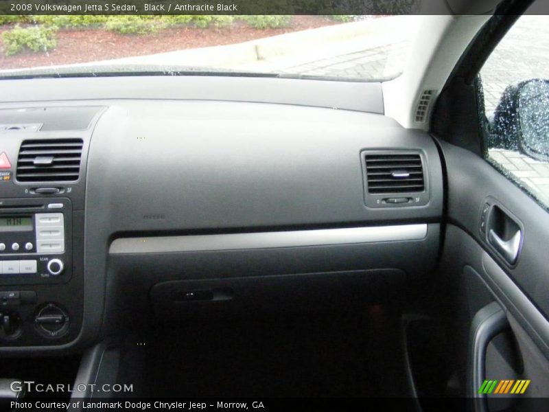 Black / Anthracite Black 2008 Volkswagen Jetta S Sedan