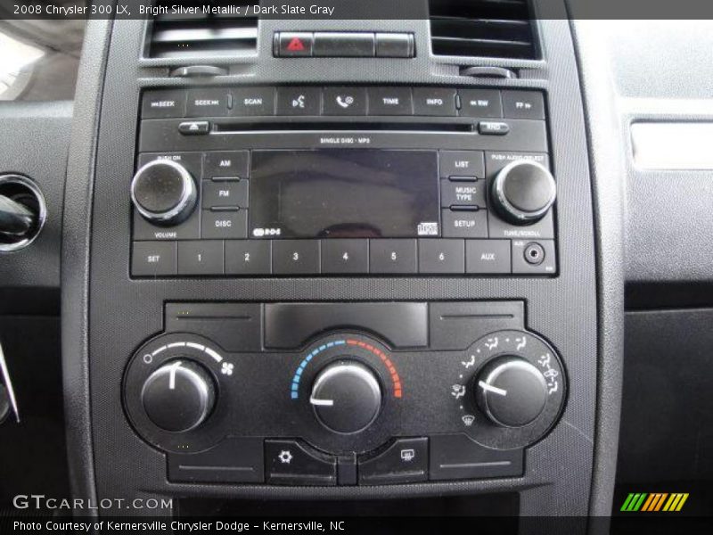 Bright Silver Metallic / Dark Slate Gray 2008 Chrysler 300 LX