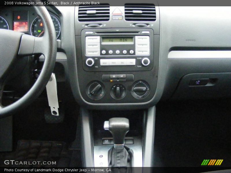 Black / Anthracite Black 2008 Volkswagen Jetta S Sedan