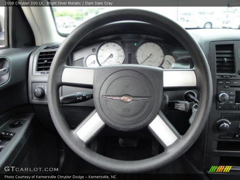Bright Silver Metallic / Dark Slate Gray 2008 Chrysler 300 LX