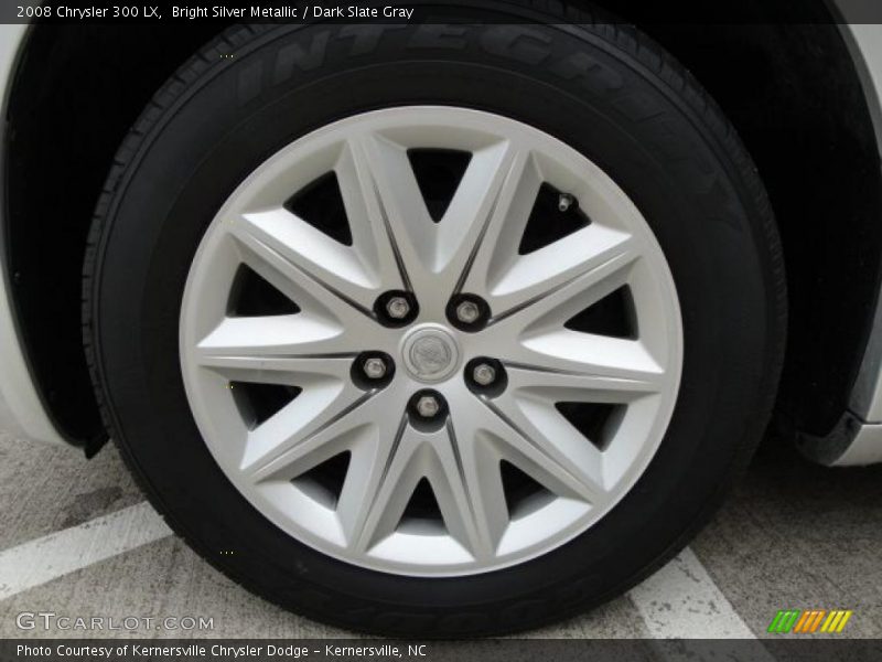 Bright Silver Metallic / Dark Slate Gray 2008 Chrysler 300 LX
