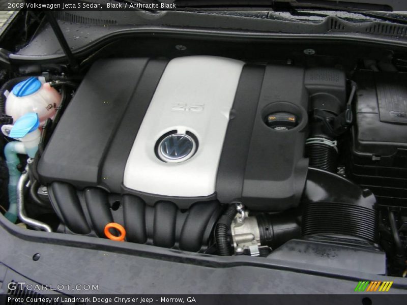 Black / Anthracite Black 2008 Volkswagen Jetta S Sedan