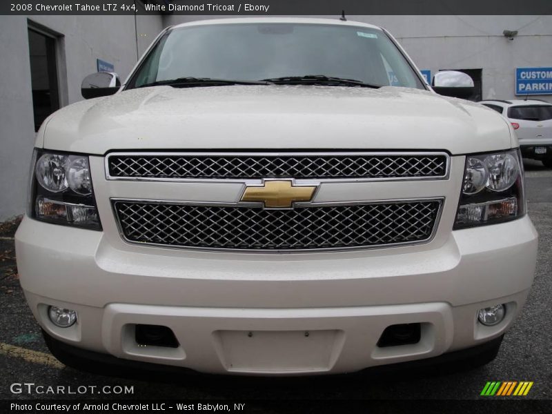 White Diamond Tricoat / Ebony 2008 Chevrolet Tahoe LTZ 4x4