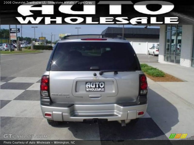 Silverstone Metallic / Light Gray 2008 Chevrolet TrailBlazer LS