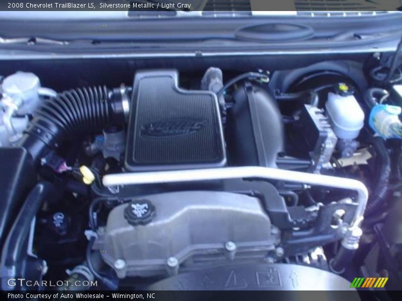 Silverstone Metallic / Light Gray 2008 Chevrolet TrailBlazer LS