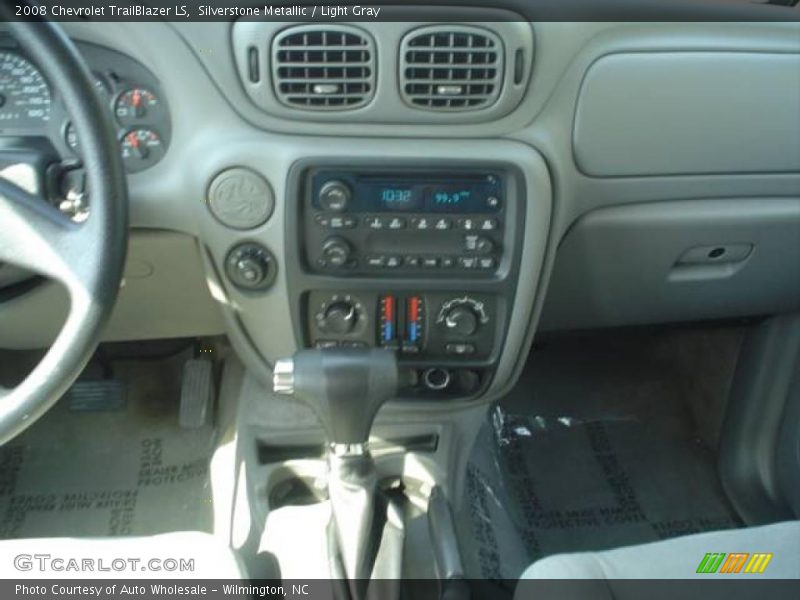 Silverstone Metallic / Light Gray 2008 Chevrolet TrailBlazer LS