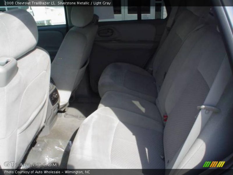 Silverstone Metallic / Light Gray 2008 Chevrolet TrailBlazer LS