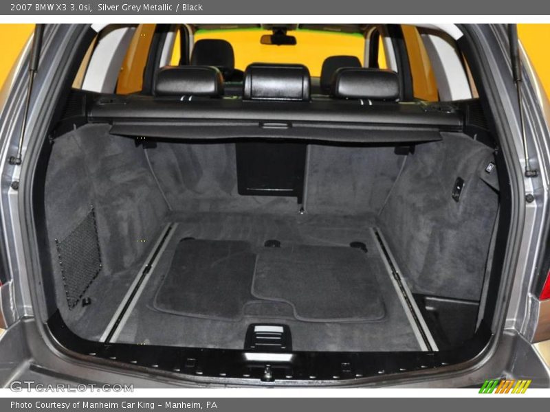 Silver Grey Metallic / Black 2007 BMW X3 3.0si