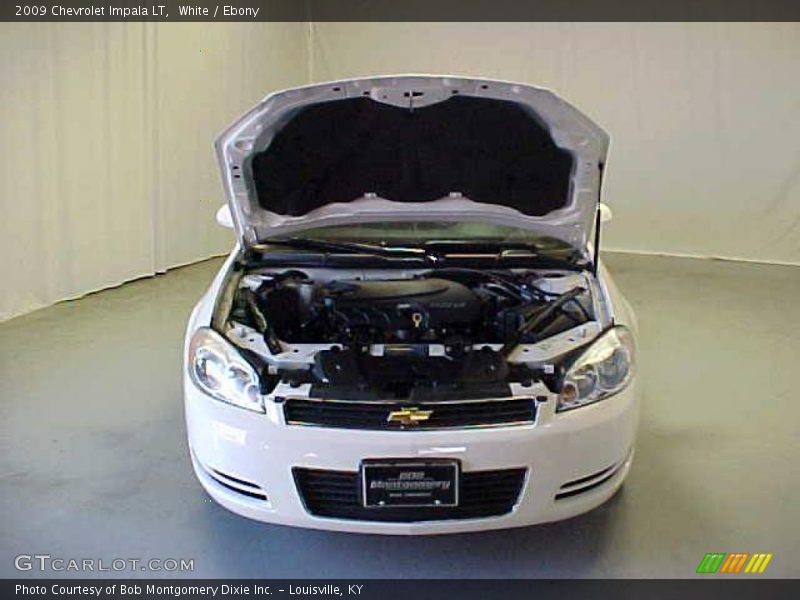 White / Ebony 2009 Chevrolet Impala LT