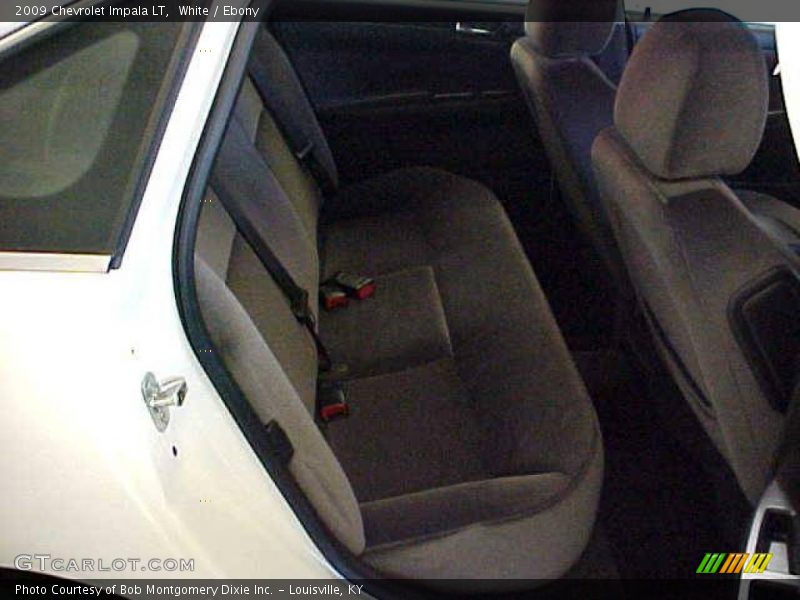 White / Ebony 2009 Chevrolet Impala LT