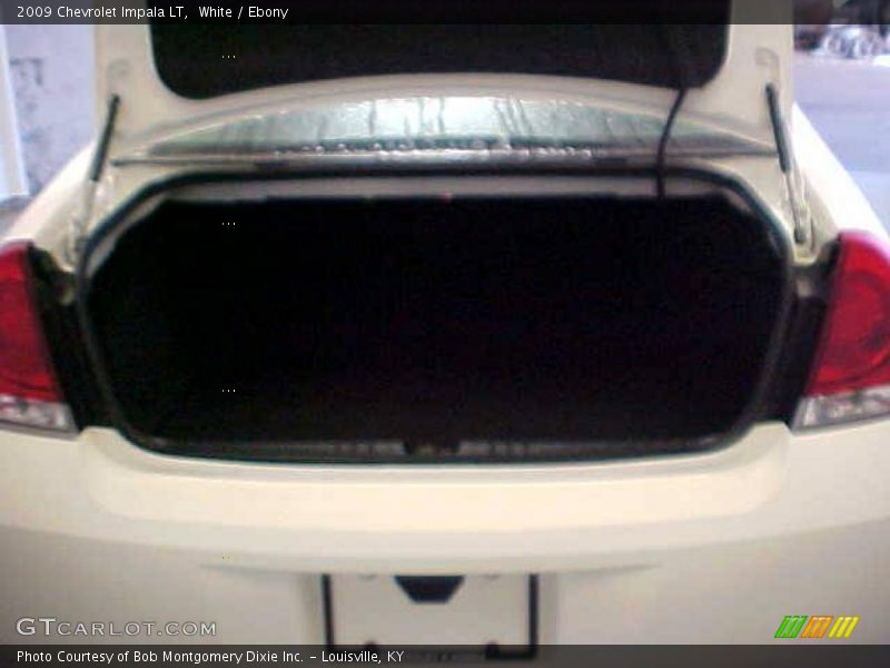White / Ebony 2009 Chevrolet Impala LT