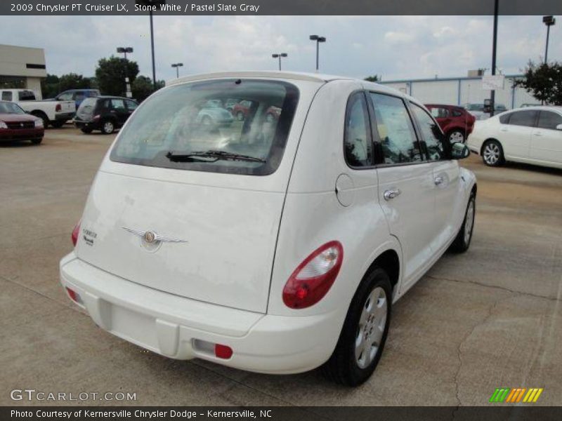 Stone White / Pastel Slate Gray 2009 Chrysler PT Cruiser LX