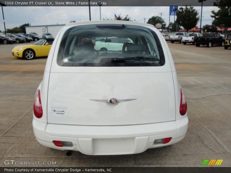 Stone White / Pastel Slate Gray 2009 Chrysler PT Cruiser LX