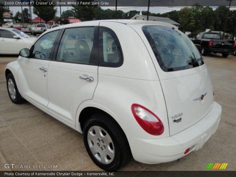 Stone White / Pastel Slate Gray 2009 Chrysler PT Cruiser LX