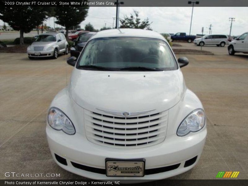 Stone White / Pastel Slate Gray 2009 Chrysler PT Cruiser LX