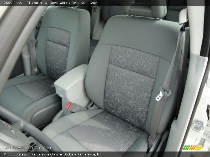 Stone White / Pastel Slate Gray 2009 Chrysler PT Cruiser LX
