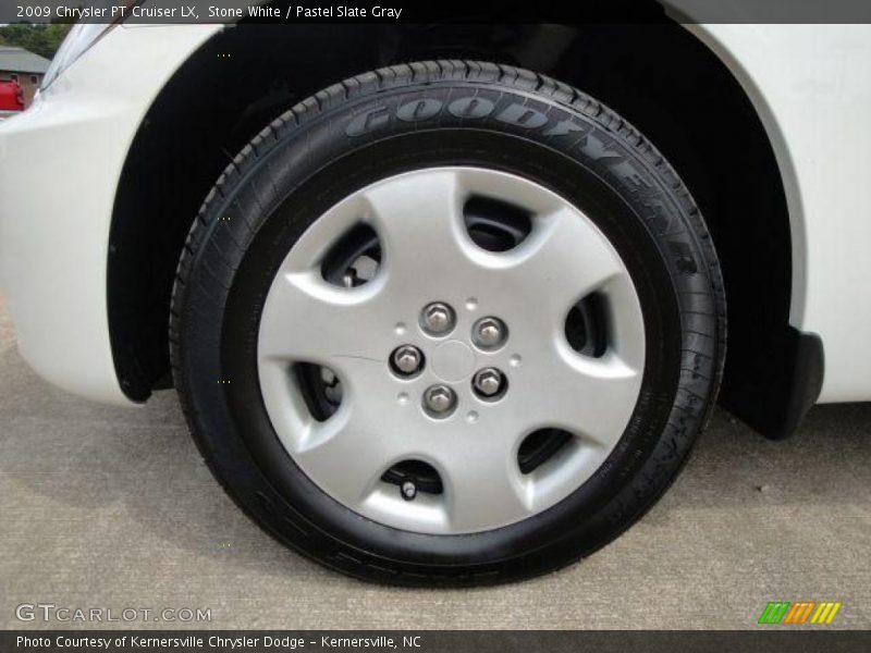 Stone White / Pastel Slate Gray 2009 Chrysler PT Cruiser LX