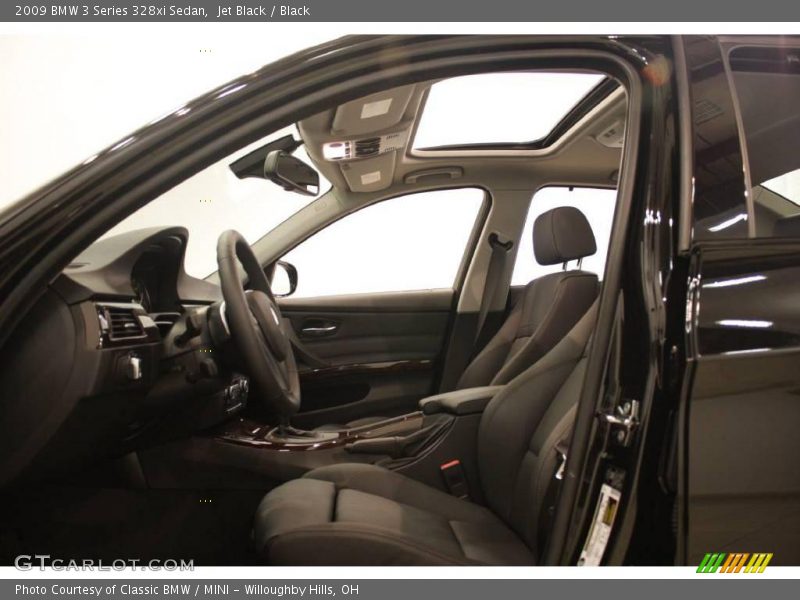 Jet Black / Black 2009 BMW 3 Series 328xi Sedan