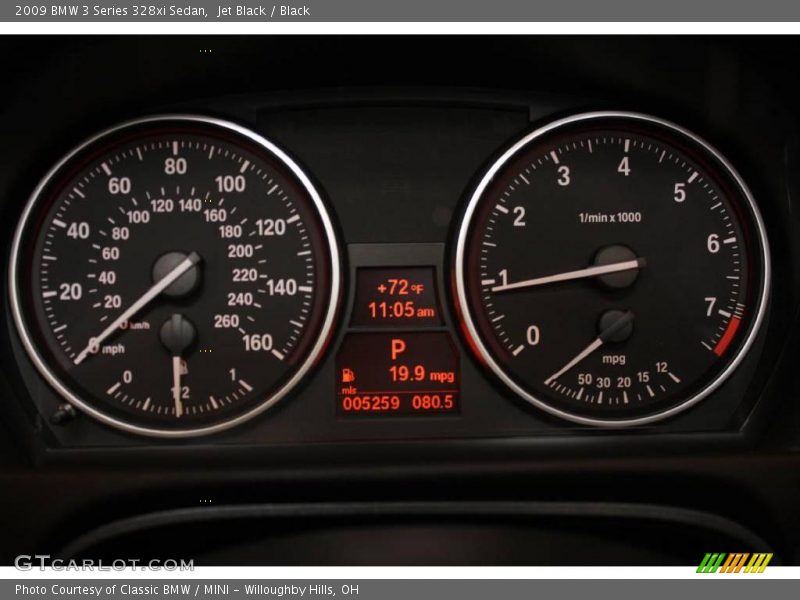 Jet Black / Black 2009 BMW 3 Series 328xi Sedan