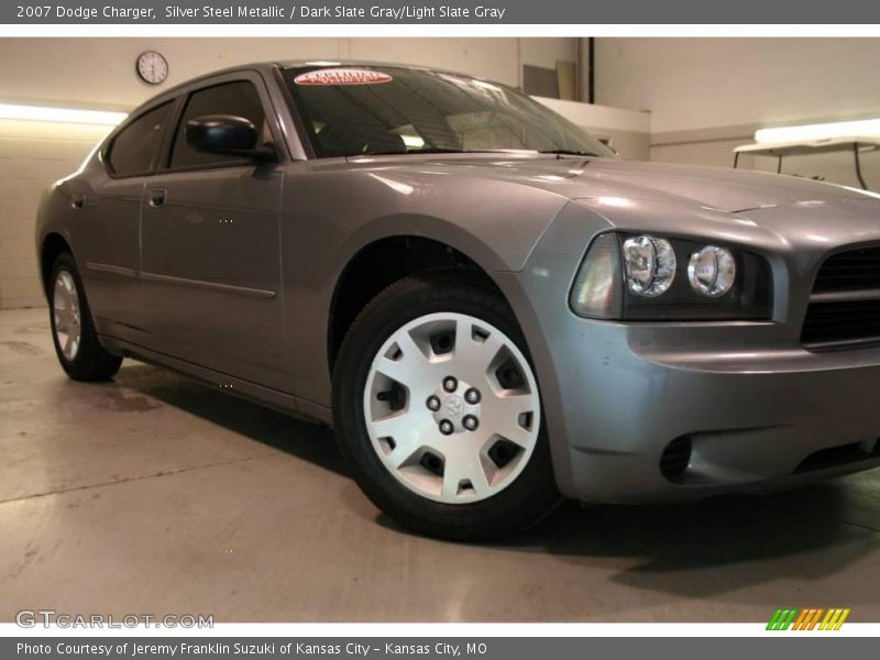 Silver Steel Metallic / Dark Slate Gray/Light Slate Gray 2007 Dodge Charger