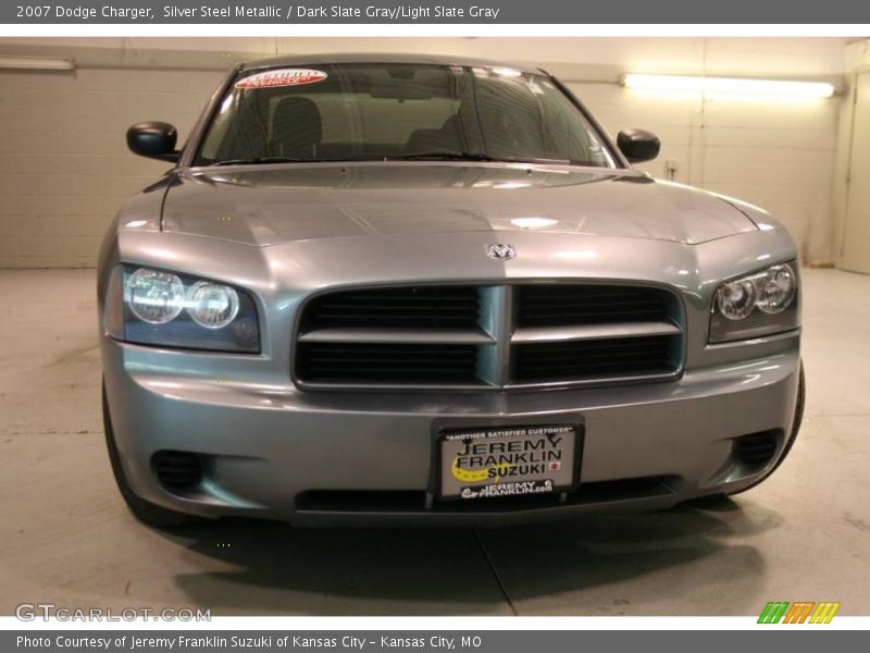 Silver Steel Metallic / Dark Slate Gray/Light Slate Gray 2007 Dodge Charger