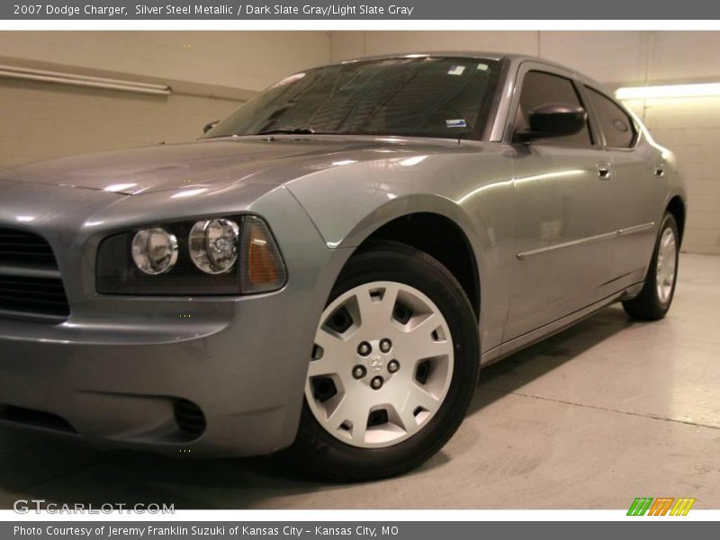 Silver Steel Metallic / Dark Slate Gray/Light Slate Gray 2007 Dodge Charger